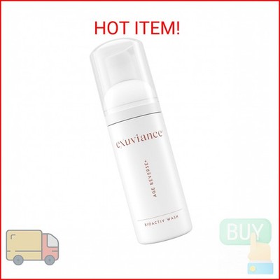 EXUVIANCE AGE REVERSE BioActiv Foaming PHA Face Wash and Makeup Remover with Bot