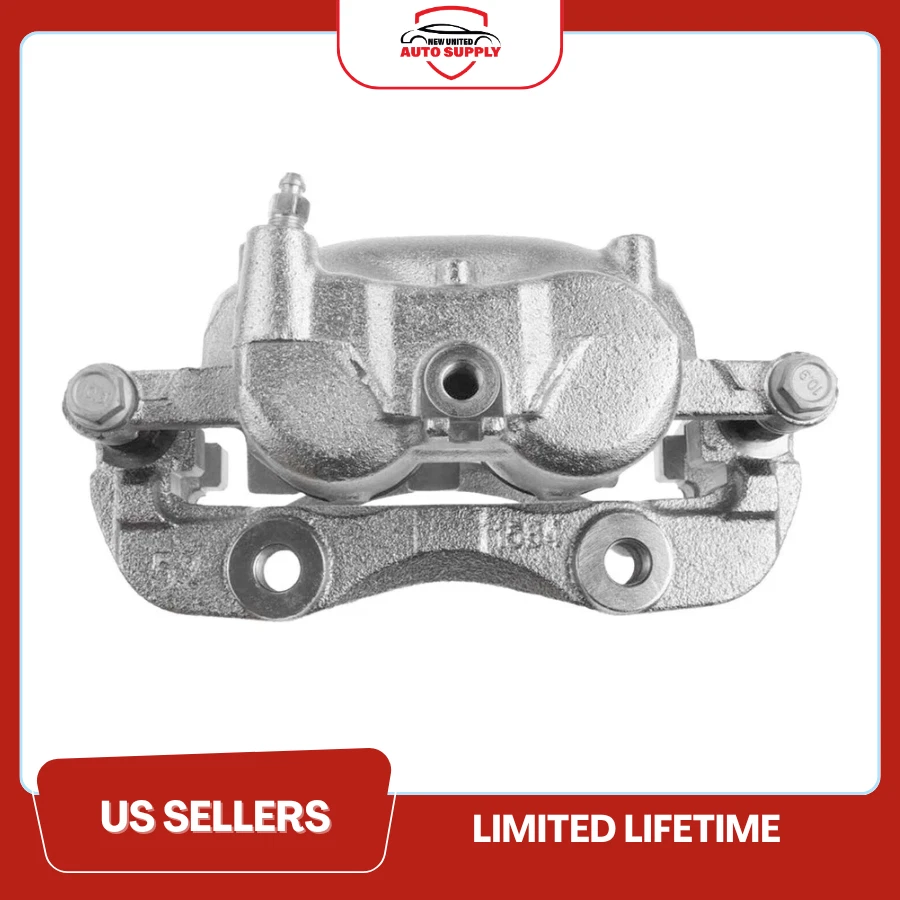 Pinza de freno de disco delantera derecha con soporte para camioneta Nissan Frontier NP300 D21 Foto 2 de 4