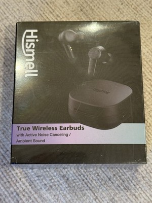 Hismell True Wireless Earbuds New Sealed Noise Cancelling w/ Charging Case New