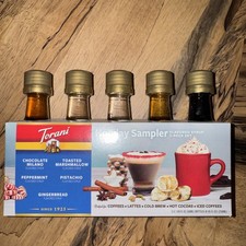 Torani Mini Holiday Syrup Sampler 5 Pack - Limited Edition