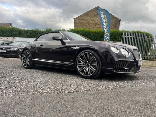 2015 Bentley Continental 6.0 W12 GTC Speed Auto 4WD Euro 6 2dr CONVERTIBLE Petro - Picture 8 of 24
