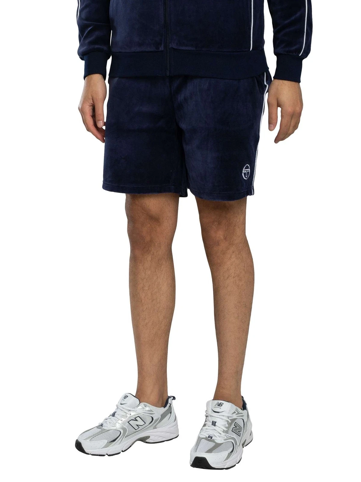 Sergio Tacchini Men's Tasso Velour Shorts, Blue
Opens in a new window or tab