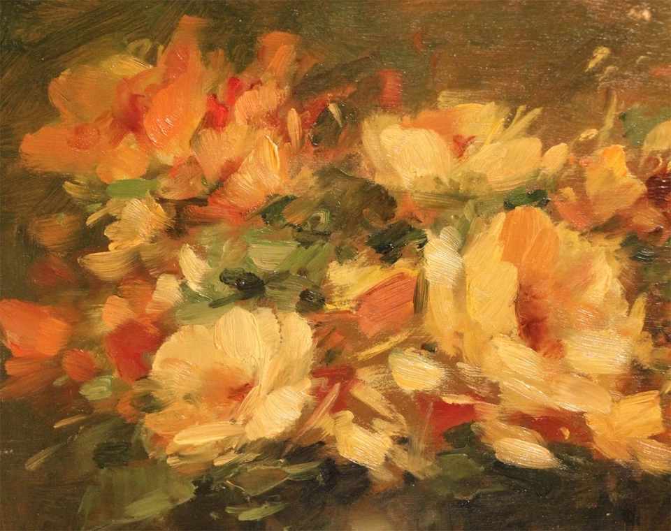 Gerhard ARNOLD (*1938) Ölgemälde Blumenstillleben 1550,- DM - Bild 3 von 4