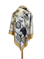 S55#Rare Ermenegildo Zegna x Patek Philippe Silk Scarf 2006 Collector Edition