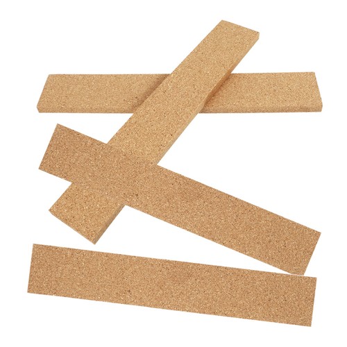 4Pcs Adhesive Cork Bulletin Bars Cork Bulletin Strips Memo Board Strips for - Picture 6 of 12