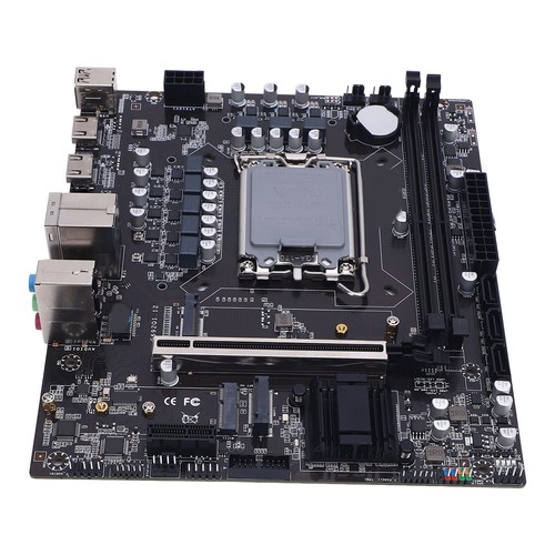 H610 Gaming Motherboard Double Channel DDR4 M.2 Slot Serial ATA 3.0 6Gb/s AT NEW - Bild 8 von 12