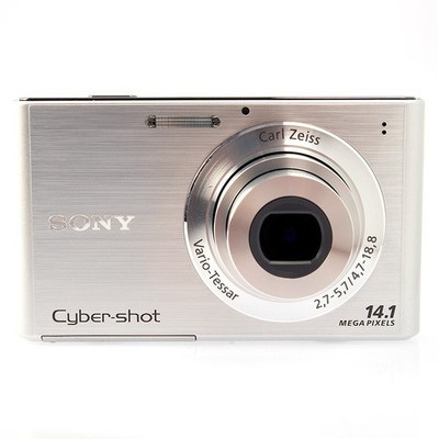 SONY Cyber-Shot DSC-W330 Digital Camera Silver - 14.1MP - Tested - 90% NEW XMAS