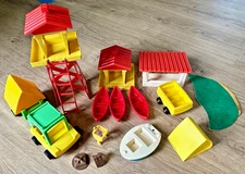 Vintage Playskool Play Friends National Forest Ranger Park Camping Set 1970’s