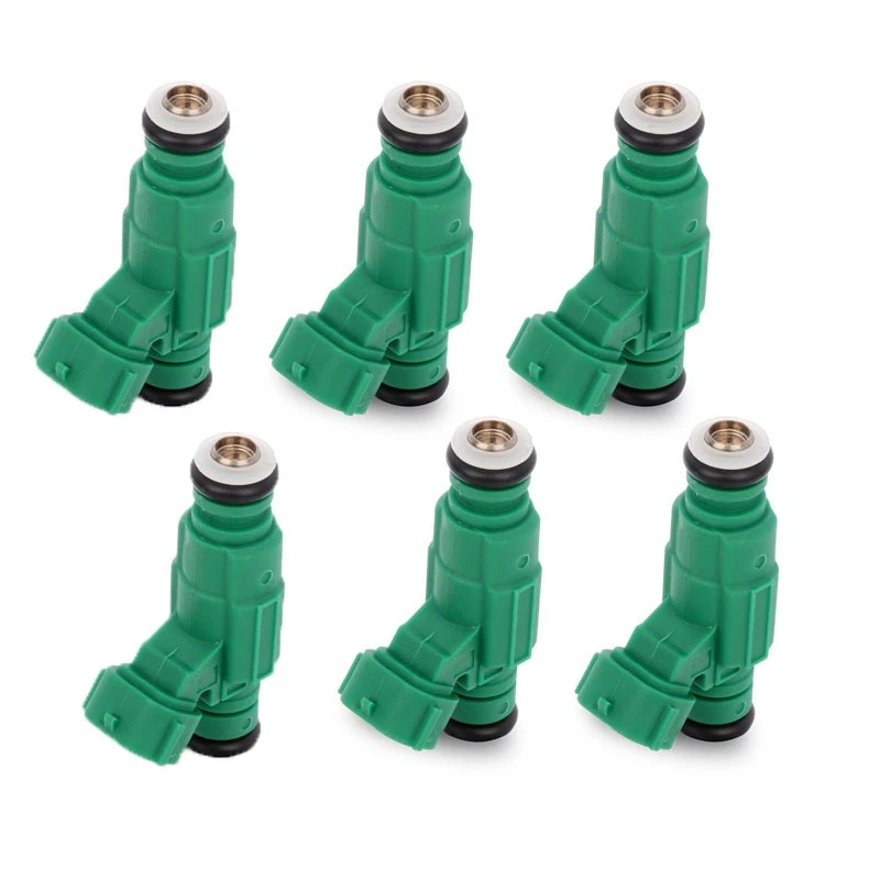 Топливная форсунка 3531037150 для 2006-2010 Kia Rio5 Hyundai Accent 1,6 л L4 6 шт. - Изображение 4 из 4