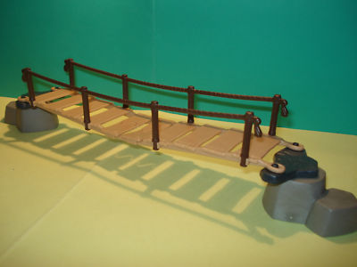 Playmobil 5557 Hängebrücke Von 34 CM Von Lang, Bridge, Pont Zustand Neu