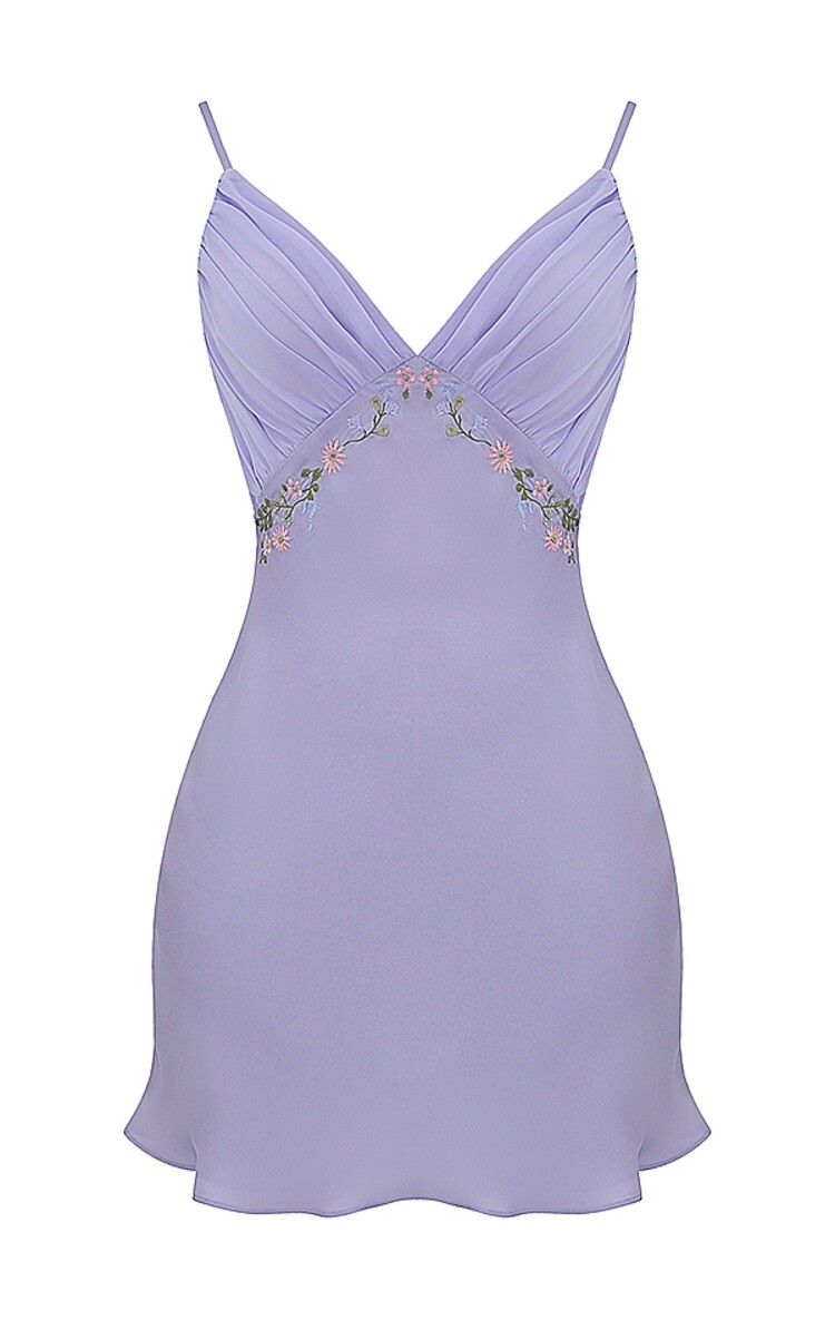 House of cb purple dress outlet