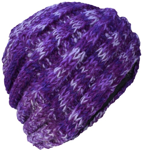 Laine Handknit Chaud Doublé Polaire Vif Hiver Hippie Noeud Bonnet Népalaises - Picture 18 of 31