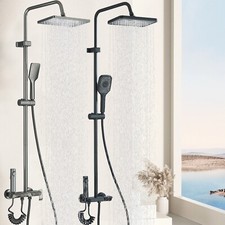Set doccia acciaio inox rubinetto doccia sistema doccia miscelatore doccia a pioggia doccetta