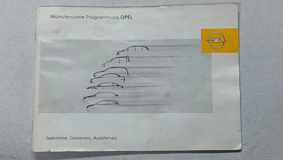 Libretto Uso e Manutenzione OPEL ZAFIRA anno 2002 + service e supplemento - Immagine 4 di 4