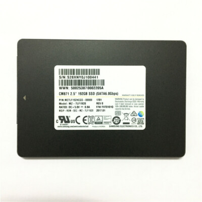Samsung 192GB SSD CM871 SATA 3 Solid State Drive MZ-7LF1920
