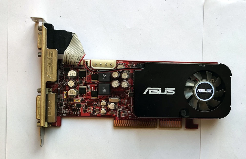 Asus AH3450 Radeon HD3450 512MB AGP VGA Card with HDMI - Test OK! 568 - Image 2 of 4