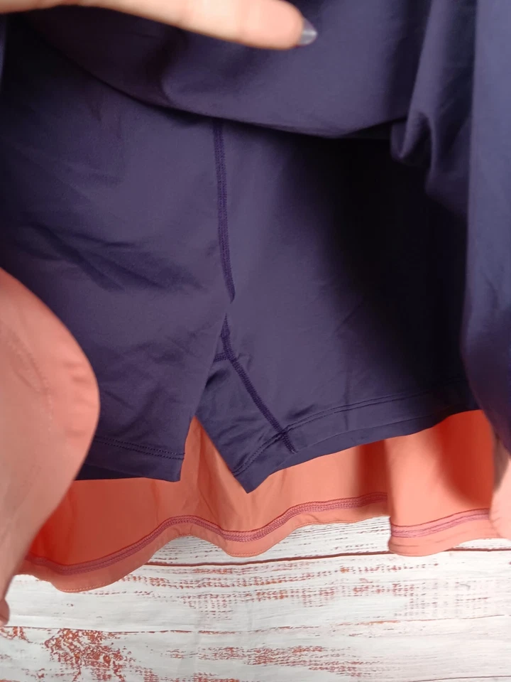 Etonic Womens Tennis Skirt Large Pickleball Athletic Skort Purple - Image 3 of 4