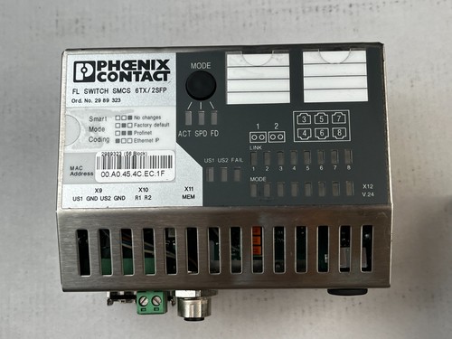 Phoenix Contact FL SWITCH SMCS 6TX/ 2SFP Industrial Ethernet Switch - Picture 5 of 10