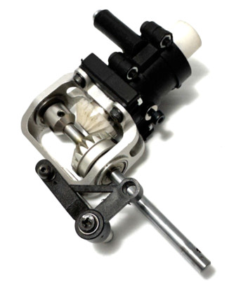 X cell MA 123-75 Fury Tempest Open 3D Aluminum Tail Rotor Gearbox Kit  