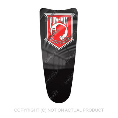 LAMINATED - CB Intercom Panel Insert Decal for 03-07 Ultra - POW MIA 102