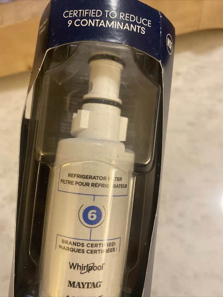 every drop by whirlpool ice and water refridgerator filter 6-single pack- EDR6D1 - Image 2 of 4