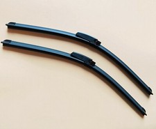 Front L&R Windshield Wiper Blade Set For Audi A4 A4 Quattro 2005-08 OEM Quality