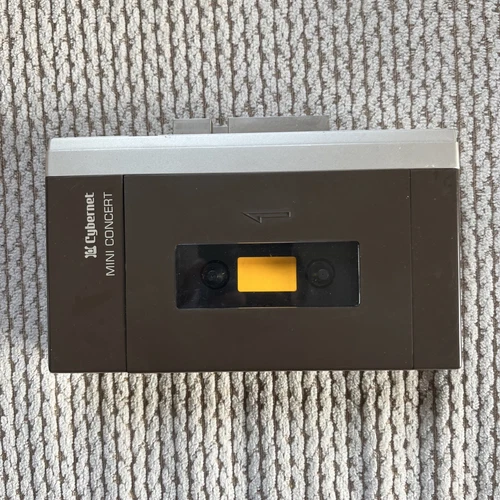 Cybernet Mini Concert PS-101 Portable Pocket Stereo Cassette Recorder or Player