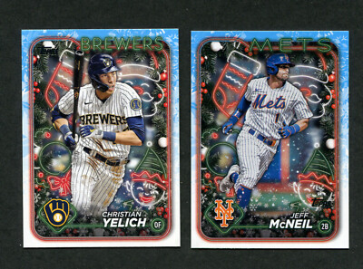 2024 Topps Holiday Baseball Base Complete Your Set You Pick