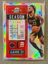 2020-21 Contenders Optic Basketball #23 Gary Trent Jr. Red Prizm Season Ticket