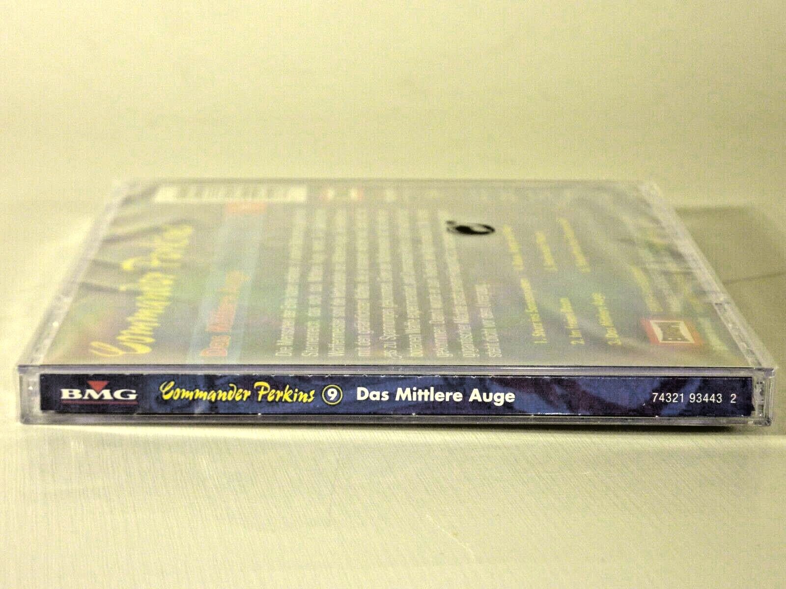 COMMANDER PERKINS 9 DAS MITTLERE AUGE H.G. FRANCIS HÖRSPIEL CD SAMMLERSTÜCK NEU