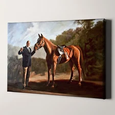 Tony Soprano Pie O My Horse Pie-O-My Painting Canvas Wall Art Print