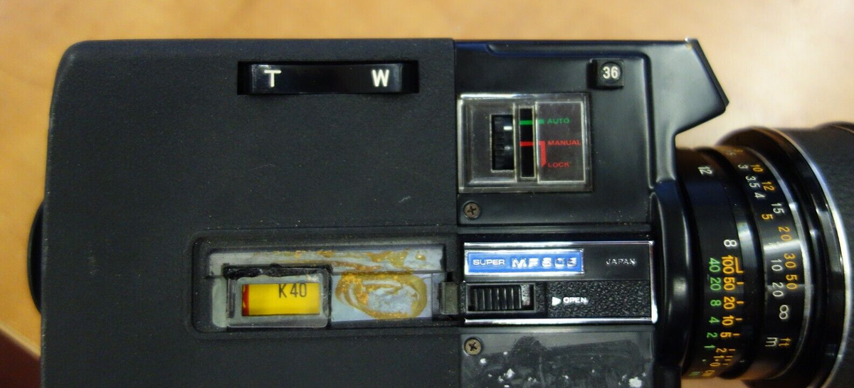 CAMERA Super 8 Sankyo SEIKI Japan Super MF 606 Macro FOCUS pour pièce