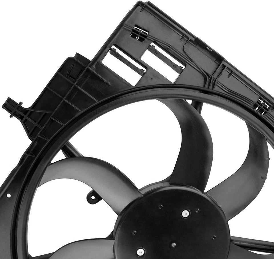 17427533558 Se adapta a BMW E70 X5 2007-2010 Radiador Ventilador Motor Conjunto Delantero Foto 4 de 4