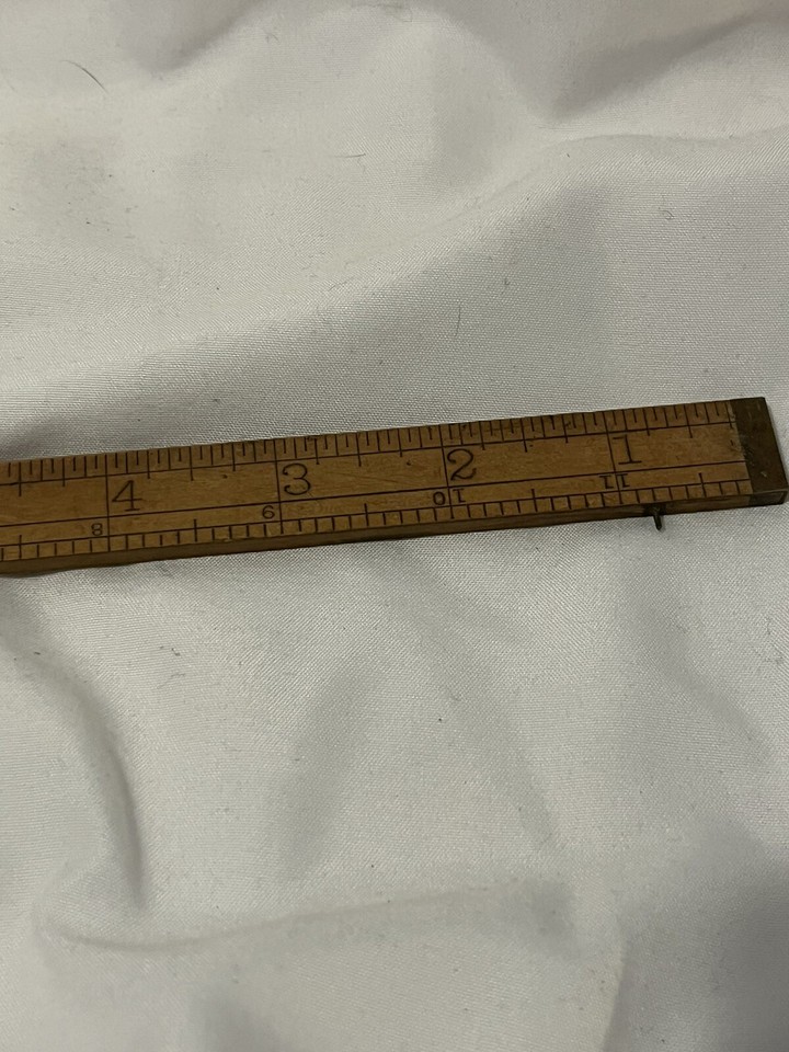 Vintage STANLEY Sweetheart No. 36 1/2 Folding Ruler Caliper 12" Boxwood & Brass eBay