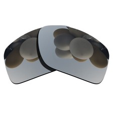Silver Anti-Scratch Lenses Replacement For-Oakley Straightlink Polarized