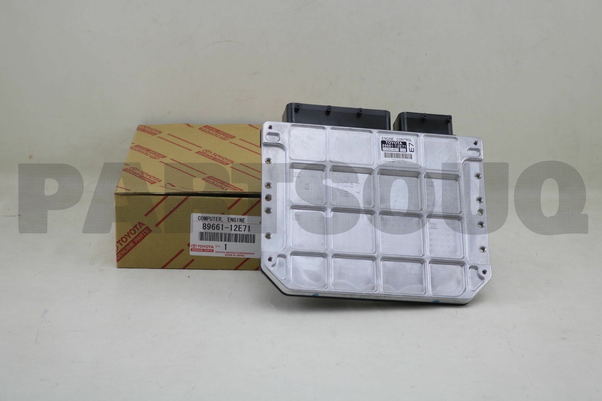 8966112E71 Genuine Toyota COMPUTER, ENGINE CONTROL 89661