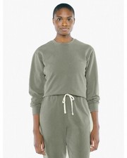 American Apparel Unisex French Terry Sweatshirt M Faded Lieutenant NWOT 42 