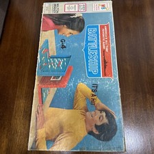 Vintage Battleship Board Game 1971 Milton Bradley 4730 Made In USA