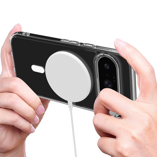 Portable Magnetic Soft PC + TPU Potective Back Silicone Case Fit Google Pixel 10 - 第 5/8 張圖片