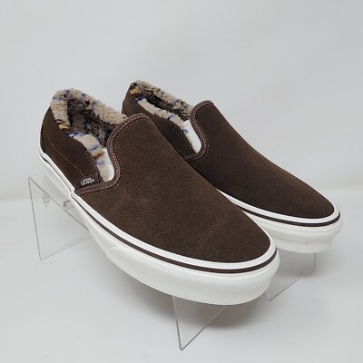Outfit Solid Slip On Vans Vans Skateboarding Shoes Womens Brown