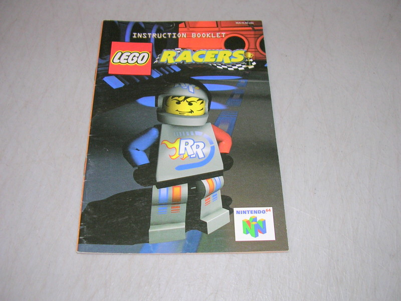 Lego Racers (Nintendo 64 N64) Original Instruction Manual
