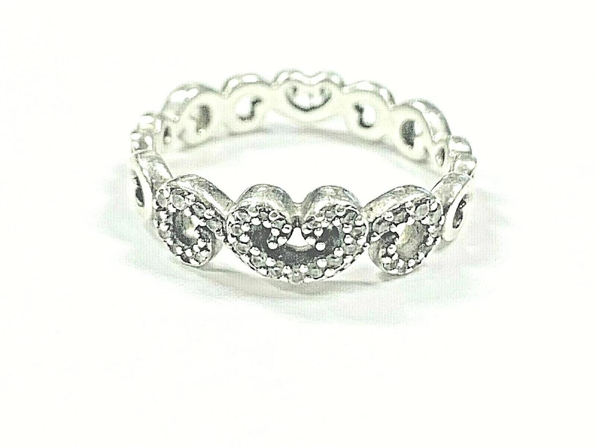 Heart swirls on sale ring pandora