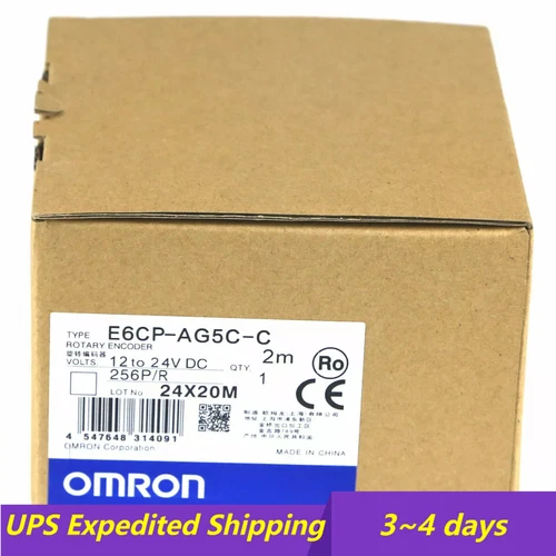 OMRON E6CP-AG5C-C E6CPAG5CC 256P/R Absolute Rotary Encoder Original UPS SHIPPING