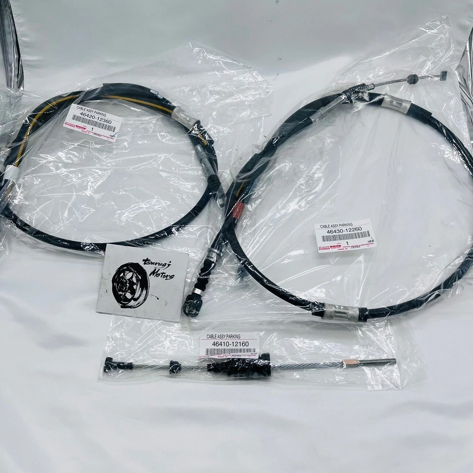 Toyota COROLLA CP 87-91 Genuíno CABO ASSY FREIO DE ESTACIONAMENTO Esquerda, Direita e Centro - Imagem 2 de 4