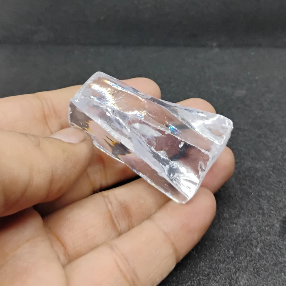 Piedra preciosa de zafiro blanco extraída en la Tierra 455-500 quilates sin cortar curación cruda y buena suerte Foto 3 de 4