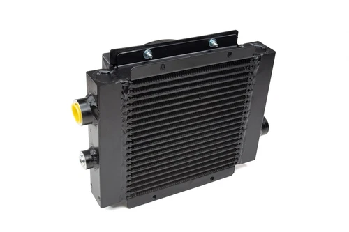 AKG Oil Cooler DCS Series - 12 Volt Motor, 81 GPM, SAE 16 Ports (side)