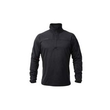ATS Tech Fleece - Black Mid-Layer 1/4 zip - Tech Work Top - Order one Size UP