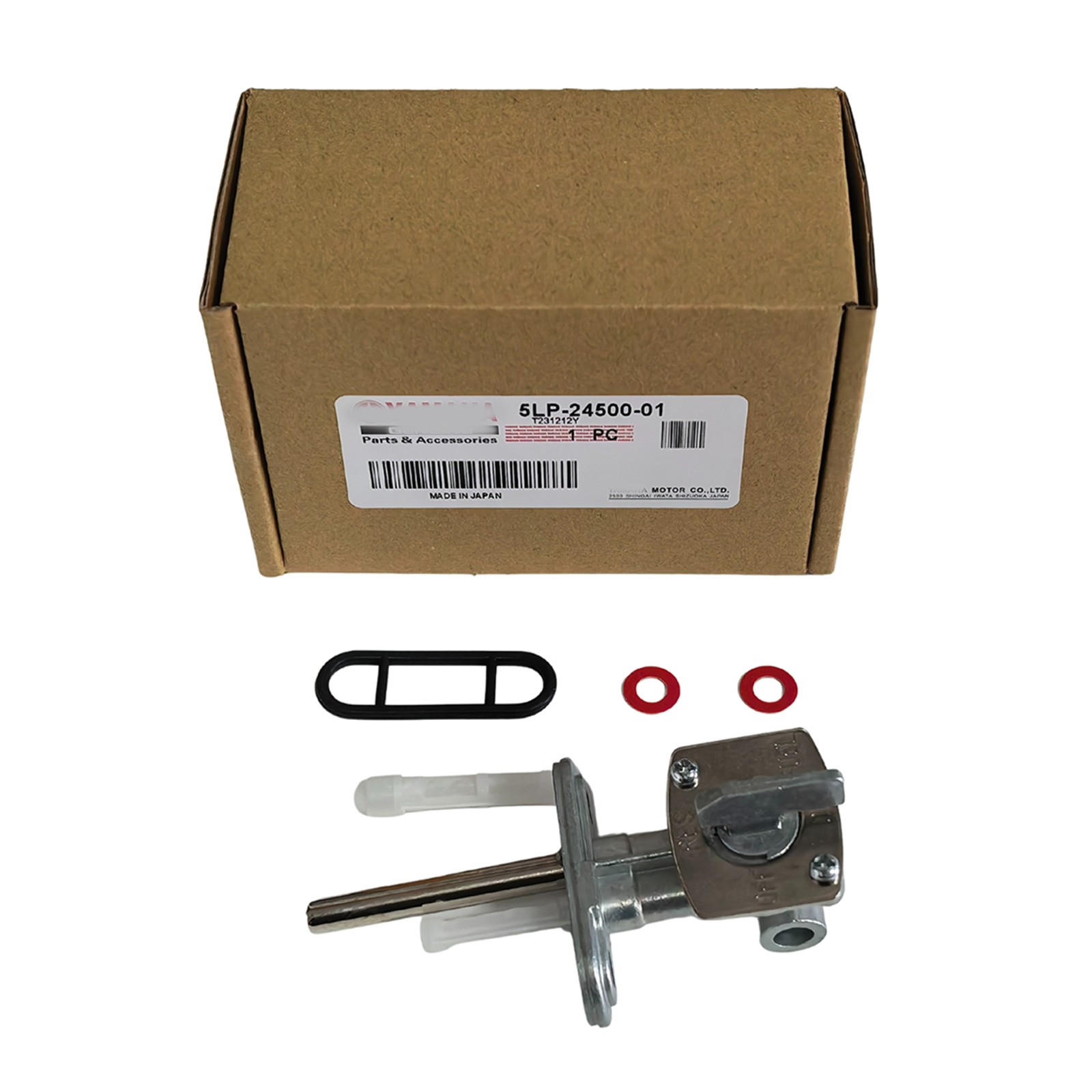 5LP-24500-01-00 Fuel Valve Shut Off Petcock for Yamaha Raptor 660 YFM 660R OEM.