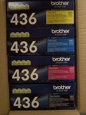Brother TN436 4-piece Set High Yield Toner Cartridge Black,Cyan,Magenta,Yellow 