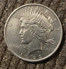 1922 Peace Silver Dollar 90% Silver Nice Coin